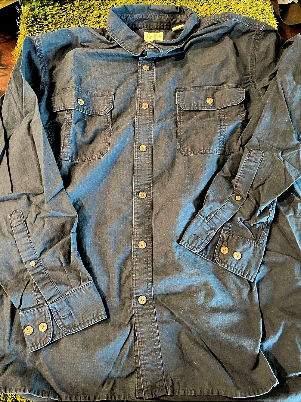Red Head Brand Co. Men's Cotton Button Down Shirt Size 2XL